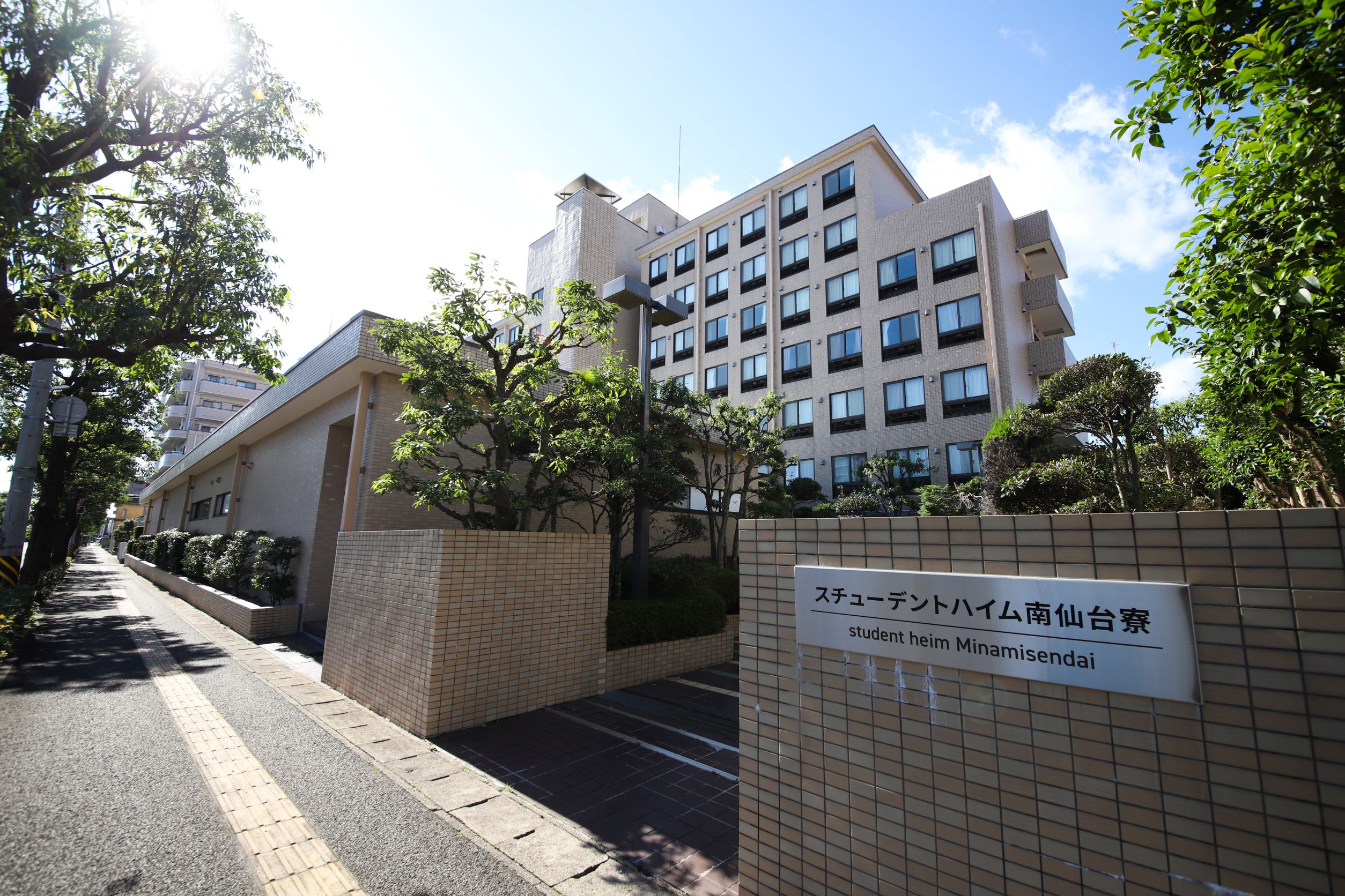 スチュデントハイム南仙台寮（Bタイプ）の間取り図・周辺地域